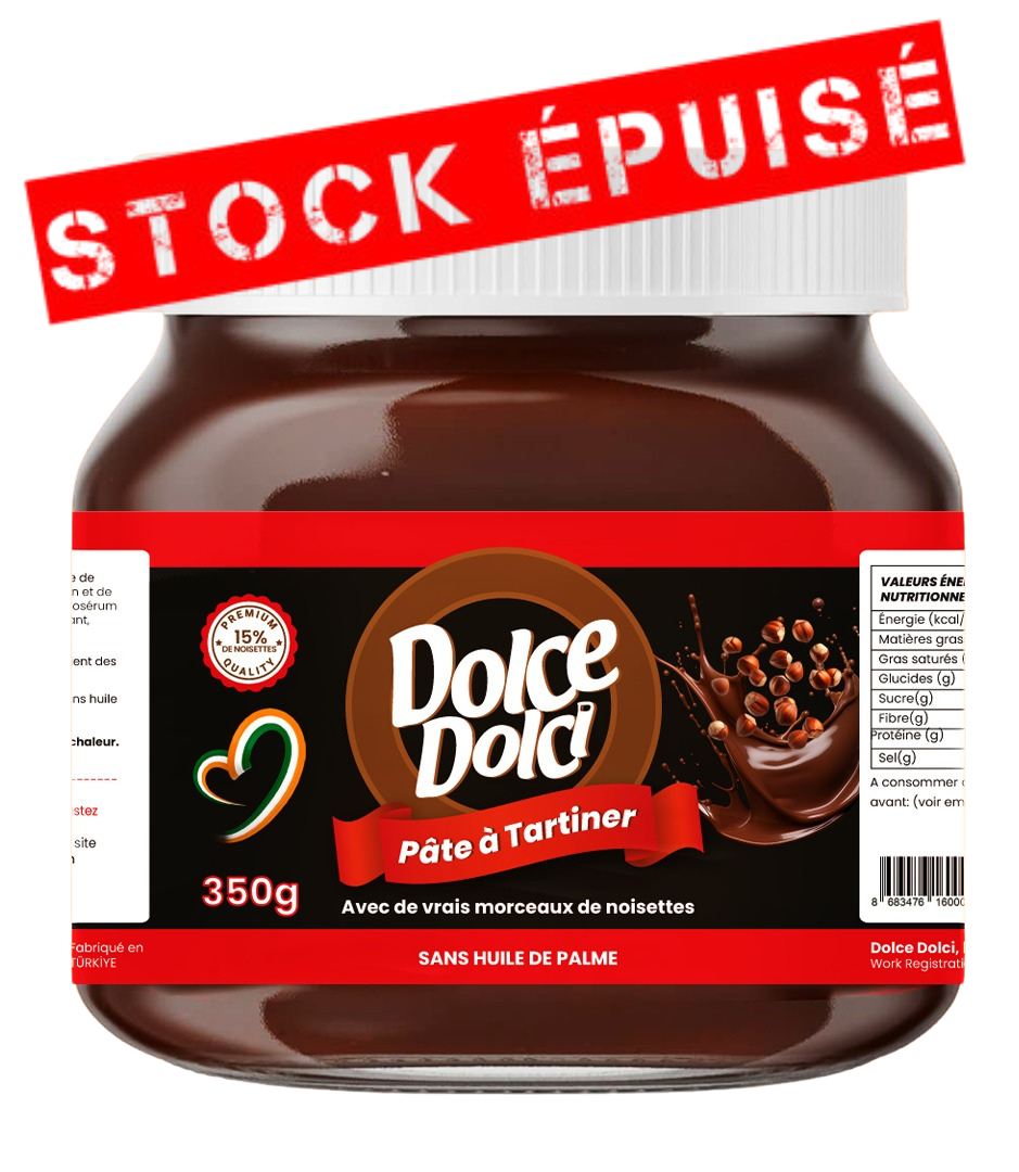 Chocolat à Tartiner avec de vrais Morceaux de Noisettes